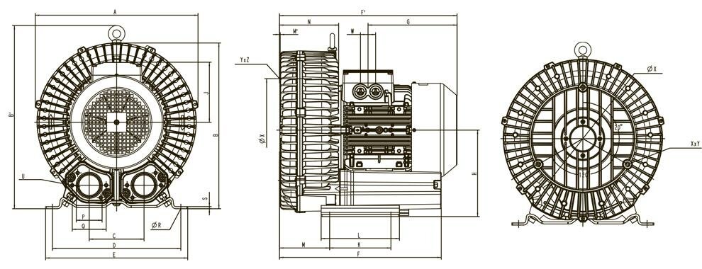 Габаритные размеры (чертеж) SEKO BL070001055